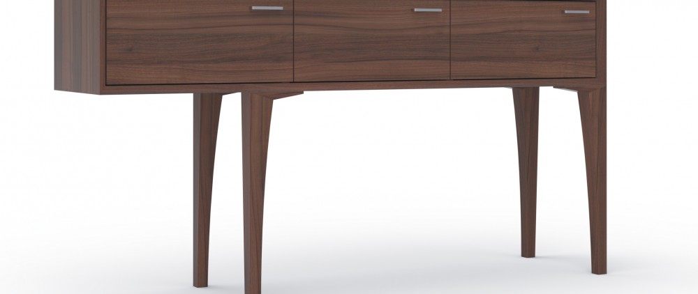 Landscape _ 3 Drawer Console _ Angle