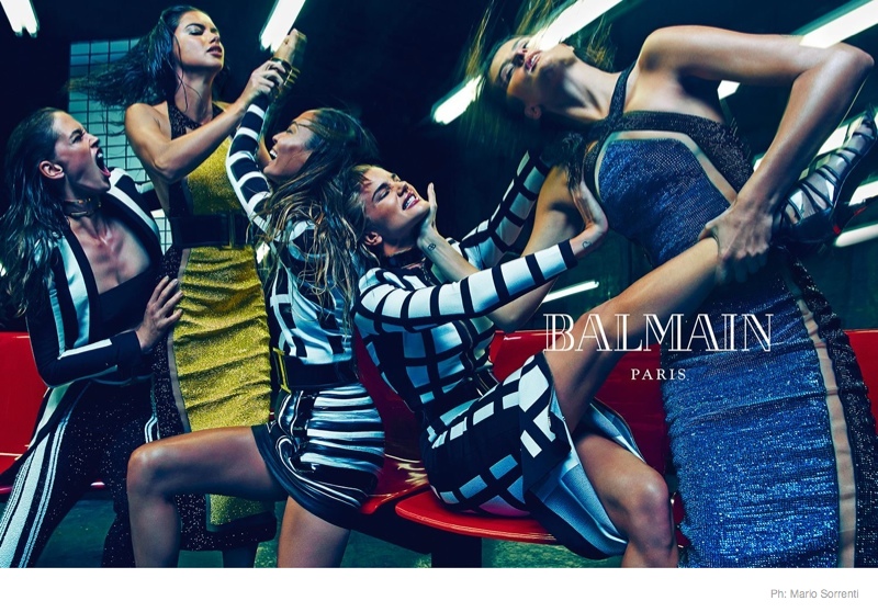 See Balmain's Spring 2018 Ad Campaign Here