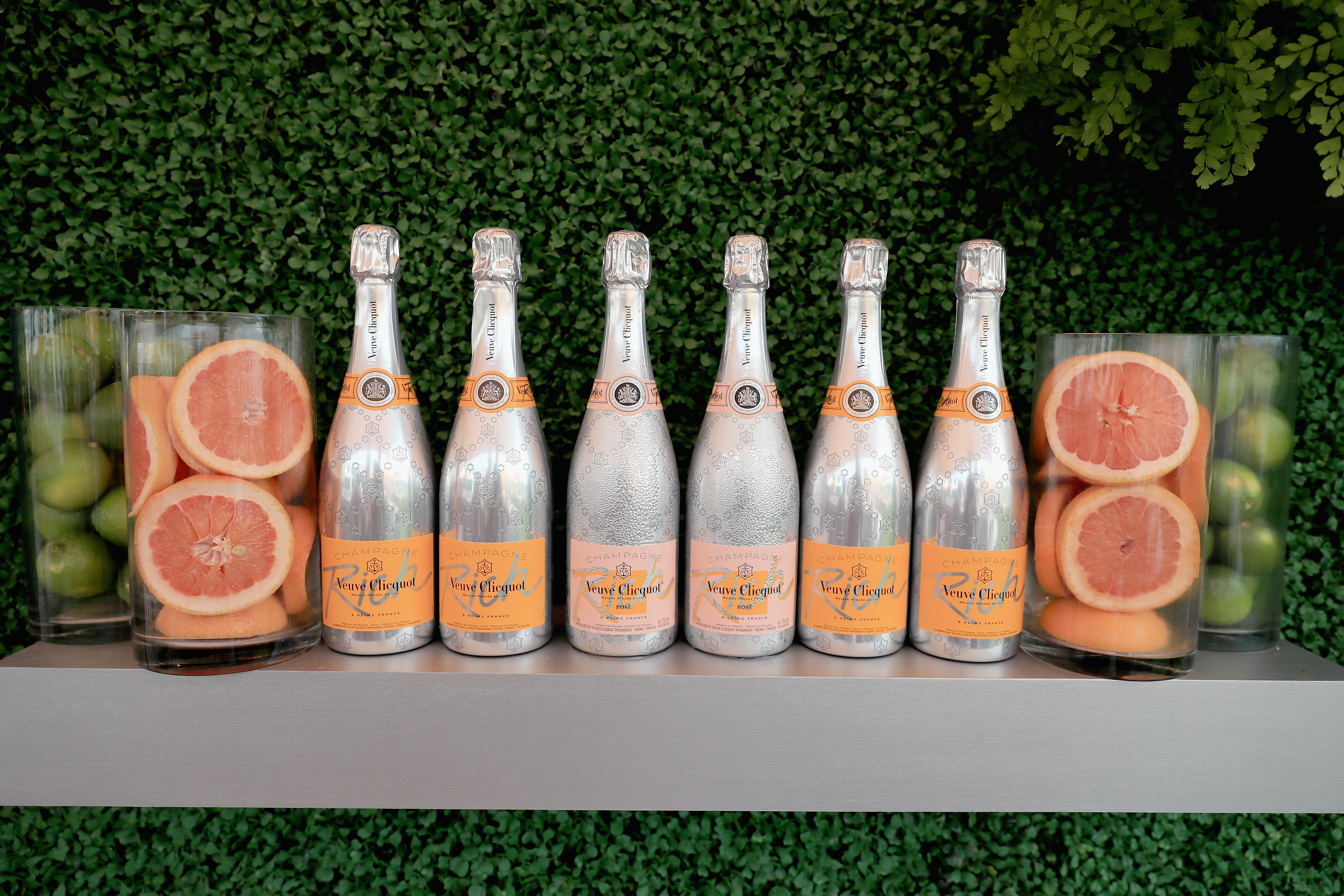 JERSEY CITY, NJ - JUNE 04:  Veuve Clicquot  on display at the Ninth Annual Veuve Clicquot Polo Classic at Liberty State Park on June 4, 2016 in Jersey City, New Jersey.  (Photo by Neilson Barnard/Getty Images for Veuve Clicquot)