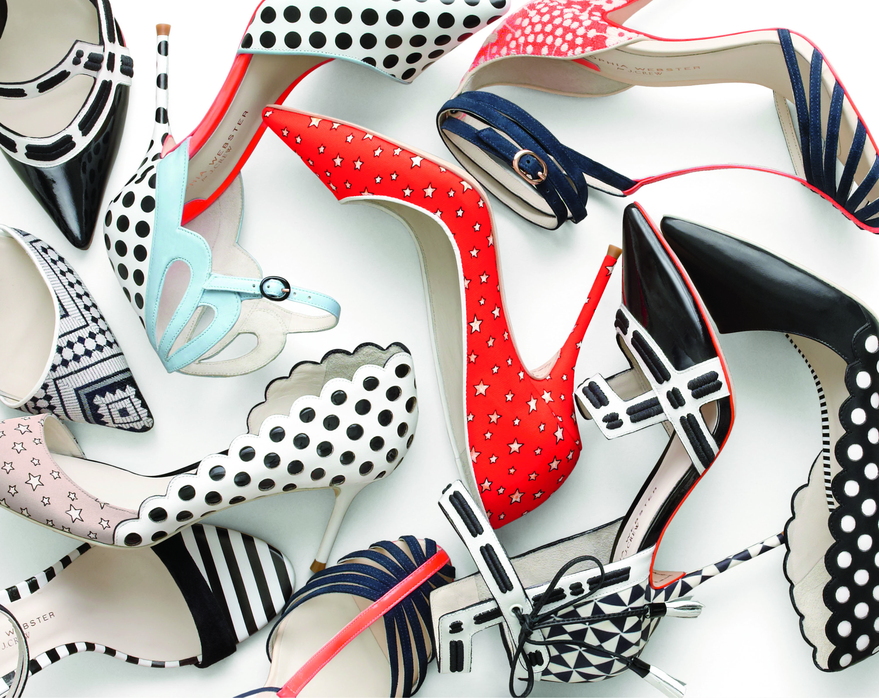 Sophia Webster for J.Crew Capsule Shoe Collection. 